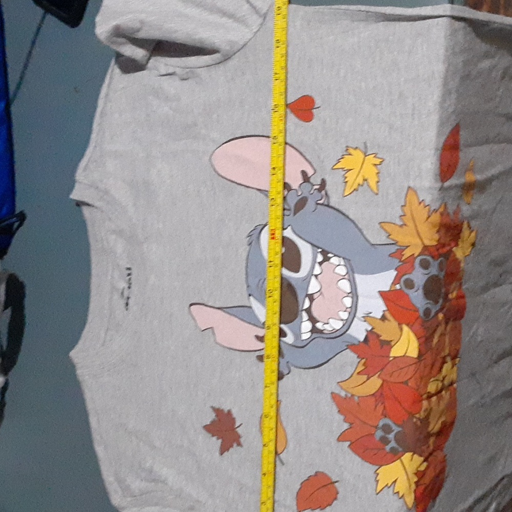 Disney Stitch fall leaves t shirt. NWT. Lilo and stitch. - Picture 7 of 8